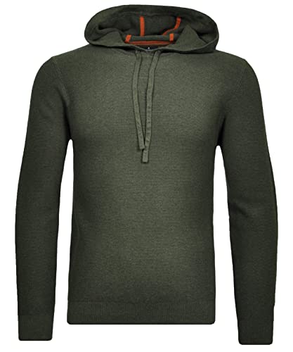 RAGMAN Herren Strick Hoodie XL, Khaki-308 von RAGMAN