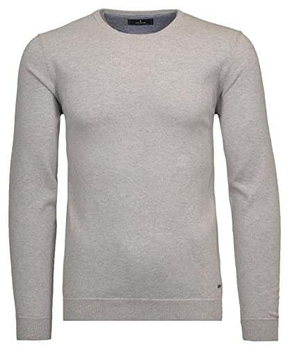 RAGMAN Herren Strickpullover Baumwolle/Kaschmir L, Hellgrau-013 von RAGMAN