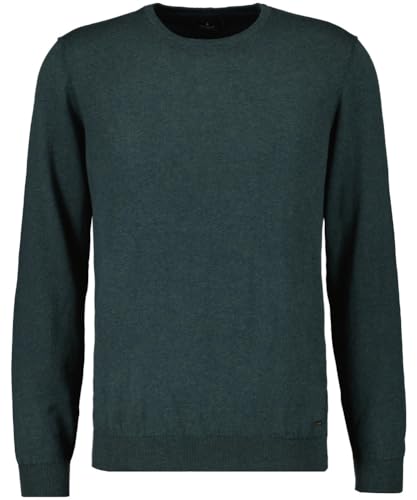 RAGMAN Herren Strickpullover Baumwolle/Kaschmir XXL, Dunkelgrün-357 von RAGMAN