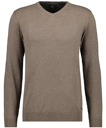 RAGMAN Herren Strickpullover V-Ausschnitt L, Camel-084 von RAGMAN