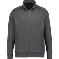 RAGMAN Herren Sweatjacke grau unifarben von RAGMAN