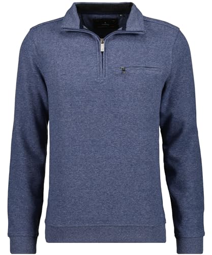 RAGMAN Herren Sweatshirt mit Stehkragen und Zip 3XL, Taube-073 von RAGMAN