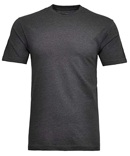 RAGMAN Herren T-Shirt Long & Tall mit Rundhals 3XT, Anthrazit-019 von RAGMAN