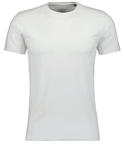 RAGMAN Herren T-Shirt Rundhals, Body fit XL, Weiss-006 von RAGMAN