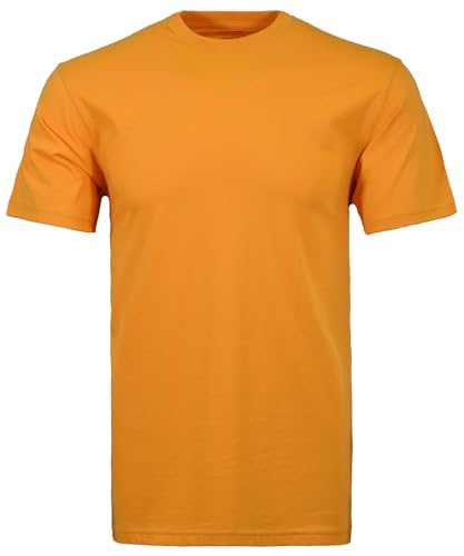 RAGMAN Herren T-Shirt Rundhals Singlepack L, Gold-525 von RAGMAN