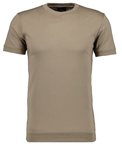 RAGMAN Herren T-Shirt Rundhals mit Bündchen 3XL, Hellbeige-220 von RAGMAN