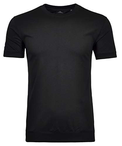 RAGMAN Herren T-Shirt Rundhals mit Bündchen 3XL, Schwarz-009 von RAGMAN