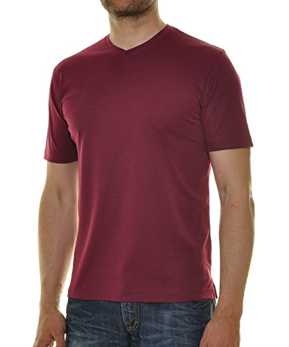 RAGMAN Herren T-Shirt Softknit Uni, Pflegeleicht L, Gelb-050 von RAGMAN