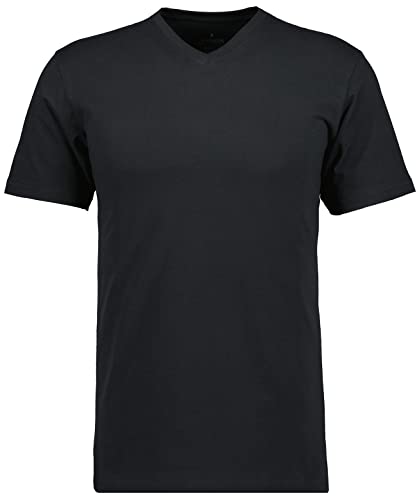 RAGMAN Herren T-Shirt V-Ausschnitt Single-Pack M, Schwarz-009 von RAGMAN