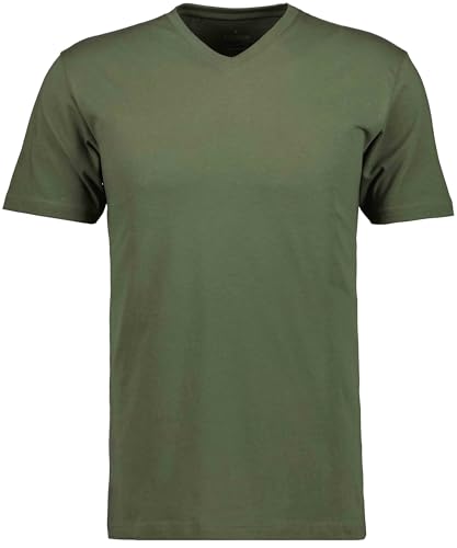 RAGMAN Herren T-Shirt V-Ausschnitt Single-Pack Oliv-339, XXL von RAGMAN