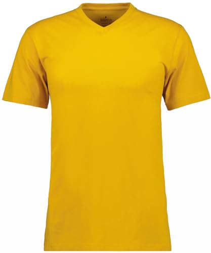 RAGMAN Herren T-Shirt V-Ausschnitt Single-Pack S, Mais-055 von RAGMAN