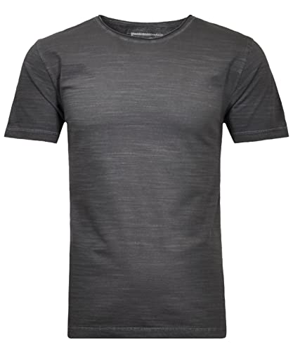 RAGMAN Herren T-Shirt mit modischem Rundhals 3XL, Schiefer-028 von RAGMAN