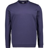 RAGMAN Herren Longsleeve blau Baumwolle von RAGMAN