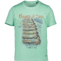 RAGMAN Herren T-Shirt grün Baumwolle von RAGMAN