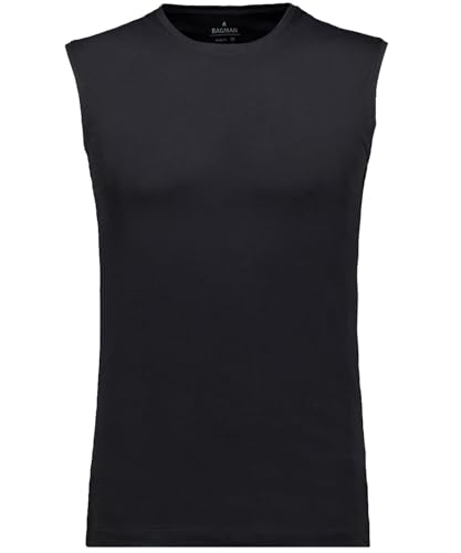 RAGMAN Herren Tank Top Rundhals 2er Pack Underwear Schwarz-009, M von RAGMAN