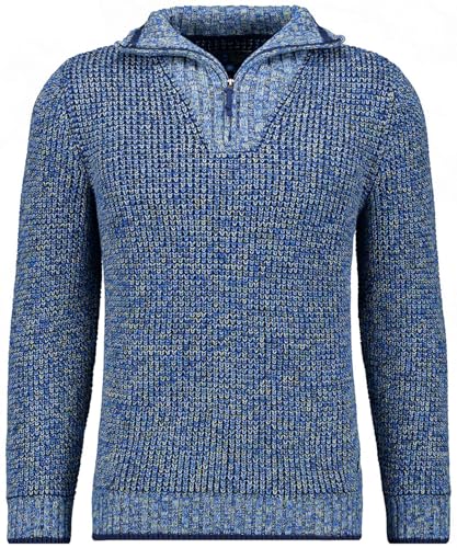 RAGMAN Herren Troyer-Strickpullover XL, Mitternachtsblau-077 RAGMAN Herren Troyer-Strickpullover XL, Mitternachtsblau-077 von RAGMAN