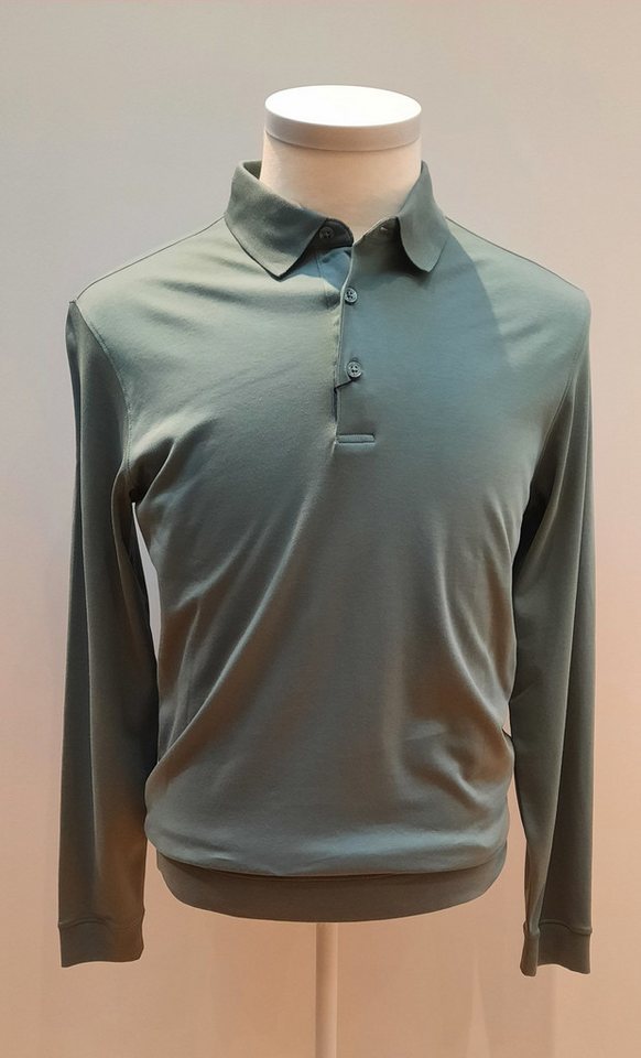 RAGMAN Langarm-Poloshirt von RAGMAN