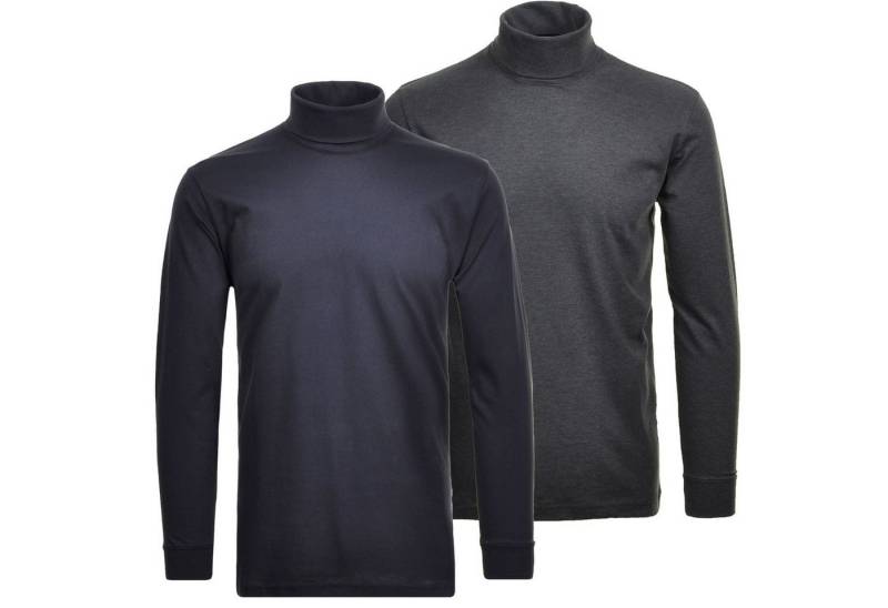 RAGMAN Longsleeve Basic aus feinstem Single-Jersey, hohe Formstbilität von RAGMAN