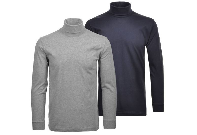 RAGMAN Longsleeve Basic aus feinstem Single-Jersey, hohe Formstbilität von RAGMAN