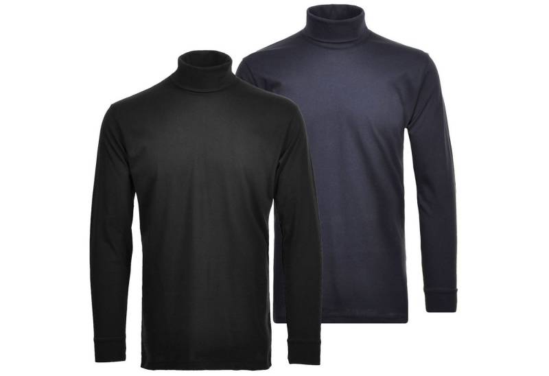 RAGMAN Longsleeve Basic aus feinstem Single-Jersey, hohe Formstbilität von RAGMAN