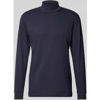 RAGMAN Longsleeve mit gerippten Abschlüssen in Marine, Größe XXL von RAGMAN