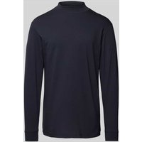 RAGMAN Longsleeve mit gerippten Abschlüssen in Marine, Größe XXXL von RAGMAN