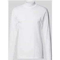 RAGMAN Longsleeve mit gerippten Abschlüssen in Weiss, Größe XXL von RAGMAN