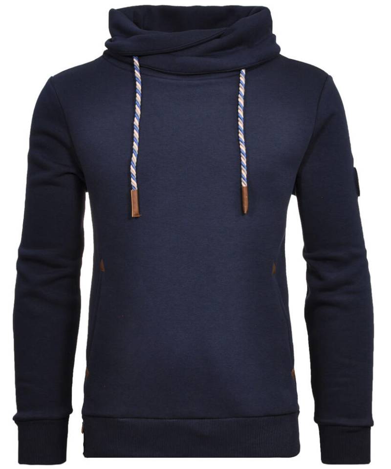 RAGMAN - Maseltov Sweatshirt dunkelblau - Gr. - L von RAGMAN