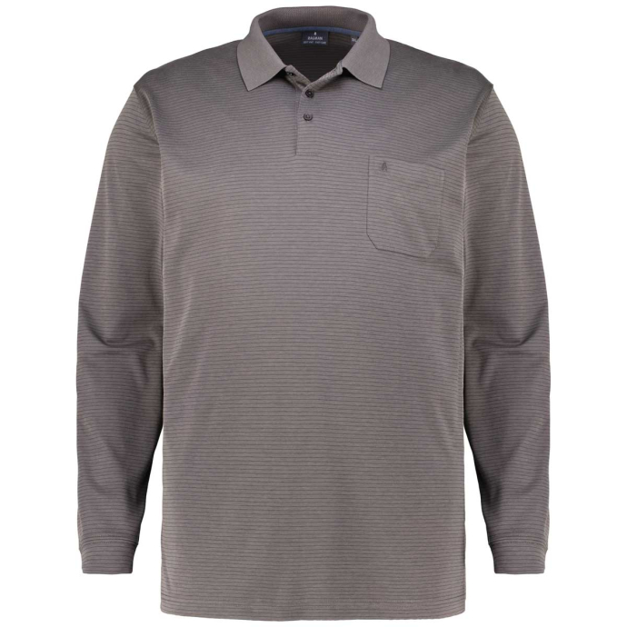 RAGMAN Pflegeleichtes Poloshirt "Soft Knit" von RAGMAN