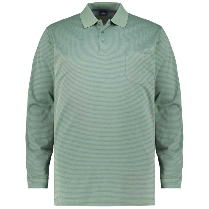 RAGMAN Pflegeleichtes Poloshirt "Soft Knit" von RAGMAN