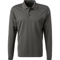 RAGMAN Herren Polo-Shirt grün Baumwoll-Jersey gemustert von RAGMAN