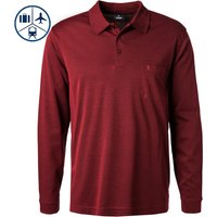 RAGMAN Herren Polo-Shirt rot Baumwoll-Jersey von RAGMAN