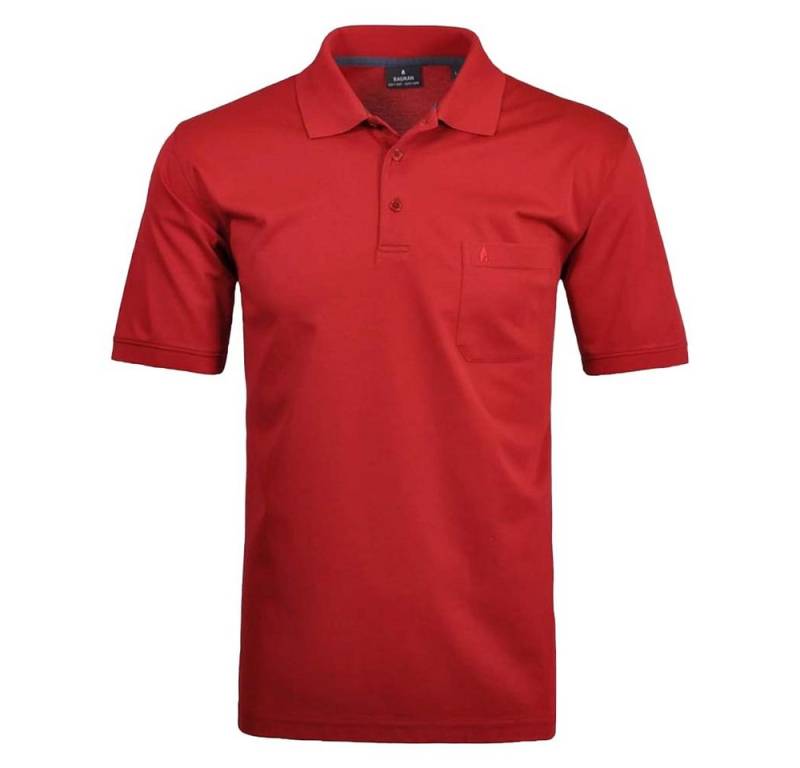 RAGMAN Poloshirt Ragman Herren Poloshirt Baumwolle 540391 Erdbeere 665 von RAGMAN