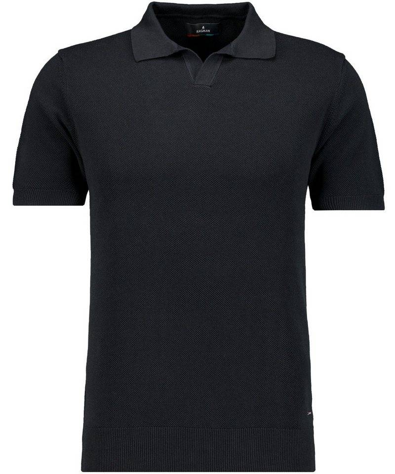 RAGMAN Poloshirt Revers collar short sleeve von RAGMAN