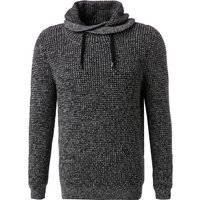 RAGMAN Herren Pullover grau unifarben von RAGMAN