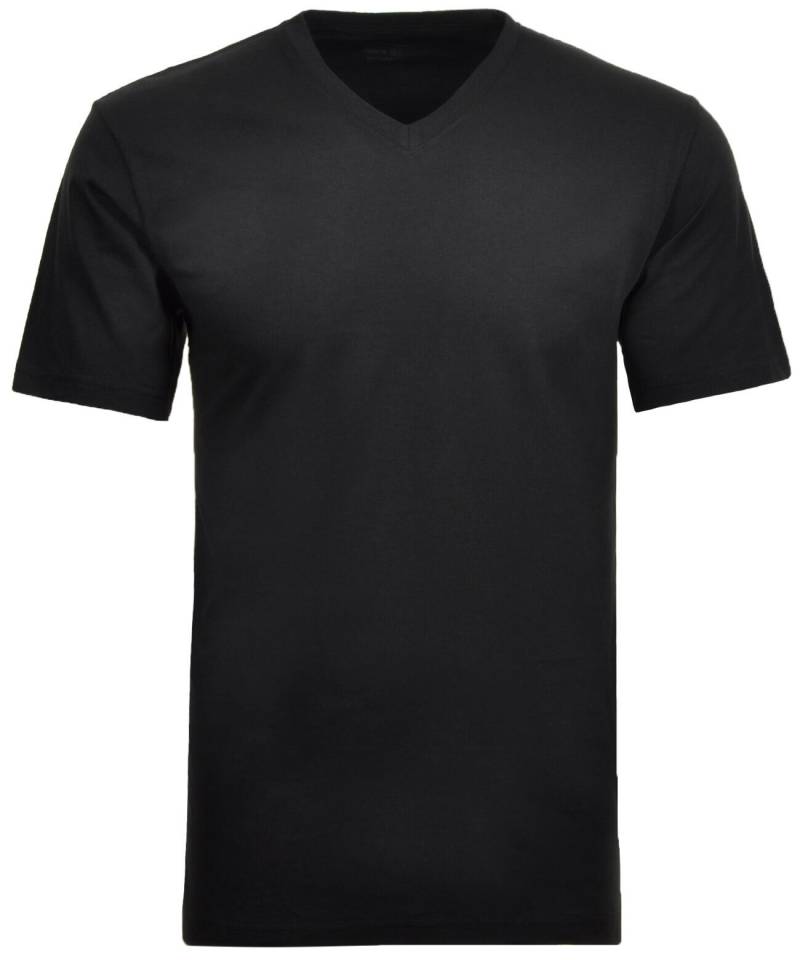 RAGMAN - RAGMAN Doppelpack - 2 T-Shirts mit V-Ausschnitt schwarz - Gr. - S von RAGMAN