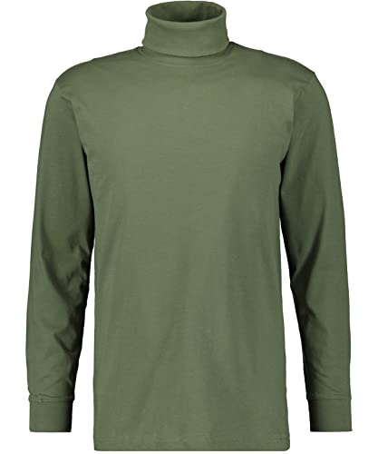 RAGMAN Rollkragen Pullover Baumwoll-Jersey 4XL, Oliv-339 von RAGMAN