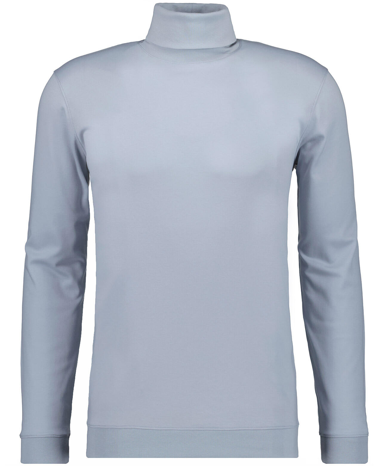 RAGMAN - Rollkragen-Shirt mit Bund silber - Gr. - XL von RAGMAN