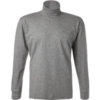 RAGMAN Herren Rollkragenshirt grau unifarben von RAGMAN
