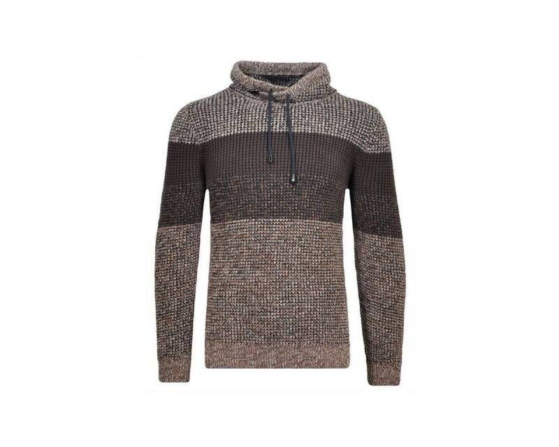RAGMAN Rundhalspullover V Pullover für Herren in taupe (1-tlg) von RAGMAN