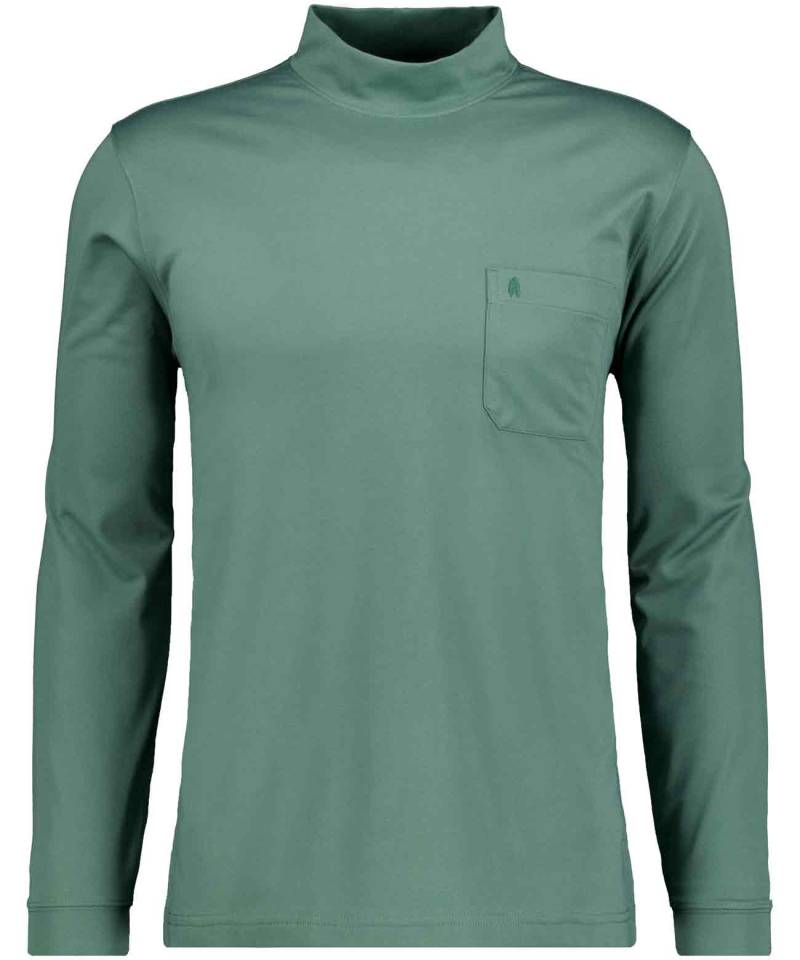 RAGMAN - Softknit-Shirt langarm mit Stehkragen grün - Gr. - L von RAGMAN