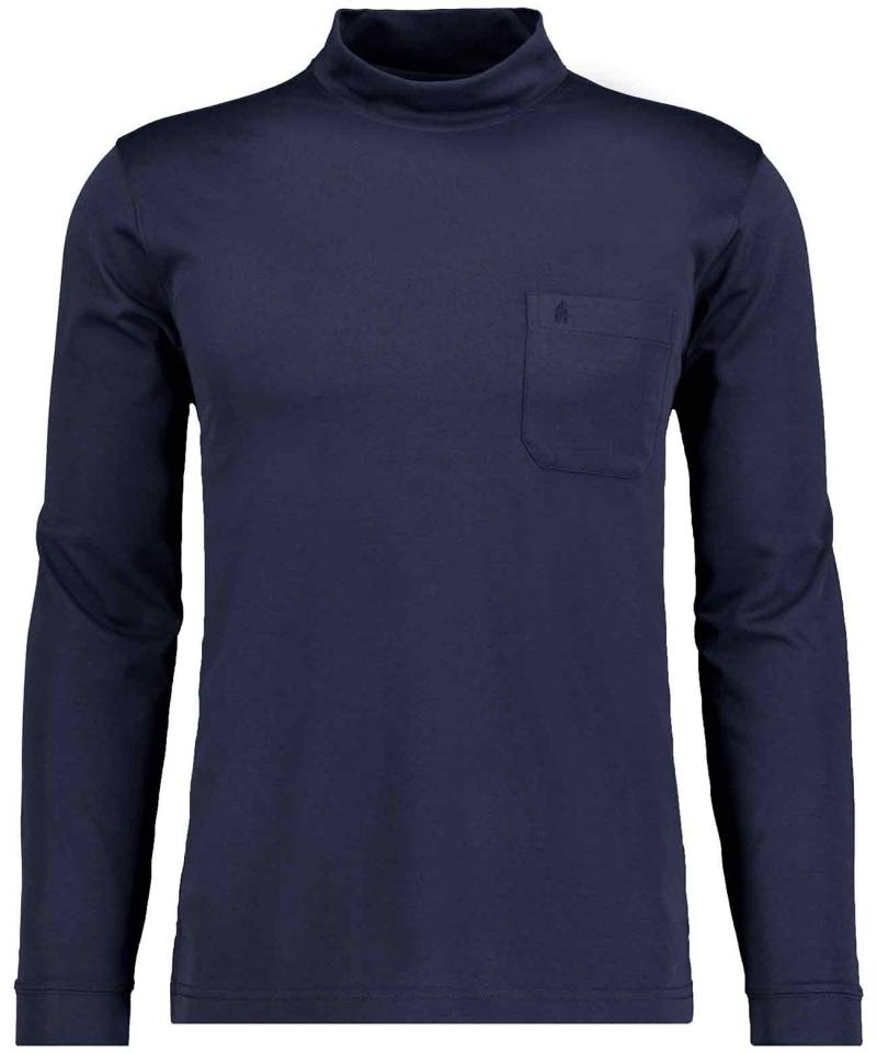 RAGMAN - Softknit-Shirt langarm mit Stehkragen marine - Gr. - M von RAGMAN