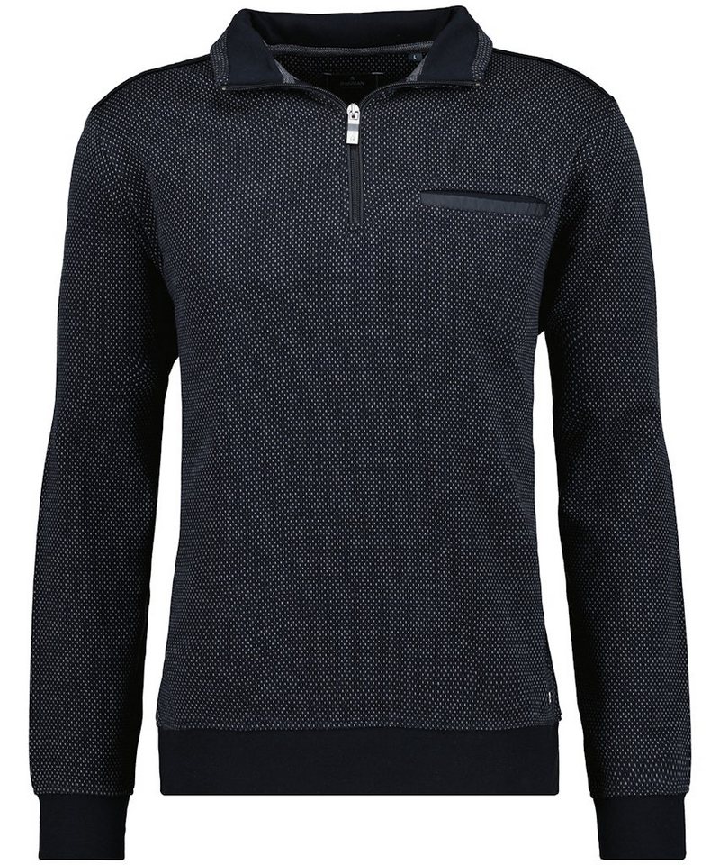 RAGMAN Strickpullover Ragman / He.Sweatshirt / Mock neck zipper RAGMAN Strickpullover Ragman / He.Sweatshirt / Mock neck zipper von RAGMAN