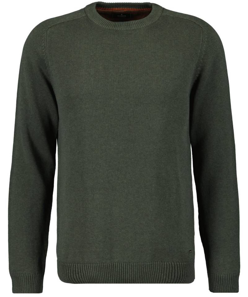 RAGMAN - Strickpullover Rundhals khaki - Gr. - XXL von RAGMAN