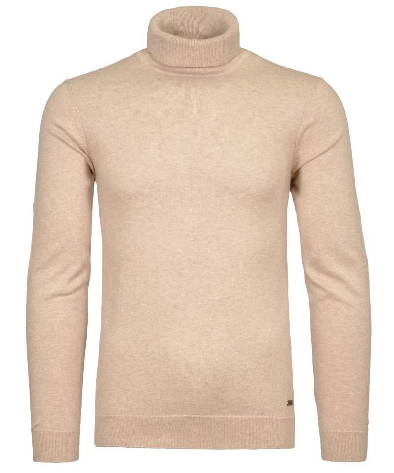 RAGMAN - Strickpullover mit Rollkragen, Baumwolle/Kaschmir beige - Gr. - XXL von RAGMAN