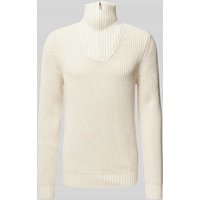 RAGMAN Strickpullover mit gerippten Abschlüssen in Offwhite, Größe XL RAGMAN Strickpullover mit gerippten Abschlüssen in Offwhite, Größe XL von RAGMAN