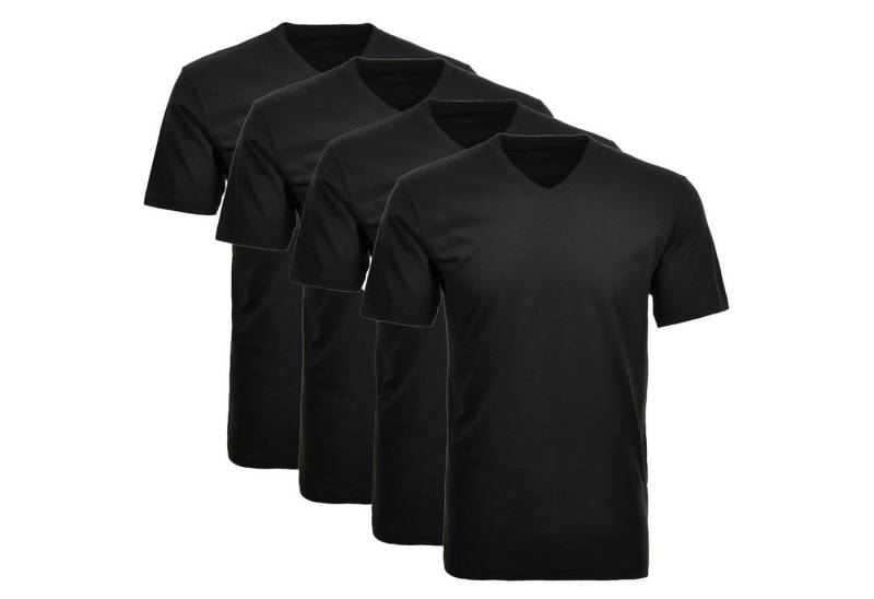 RAGMAN T-Shirt Herren T-Shirt 4er Pack Baumwolle (Packung, 4er Pack) von RAGMAN