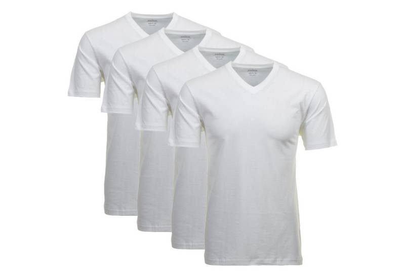 RAGMAN T-Shirt Herren T-Shirt 4er Pack Baumwolle (Packung, 4er Pack) von RAGMAN