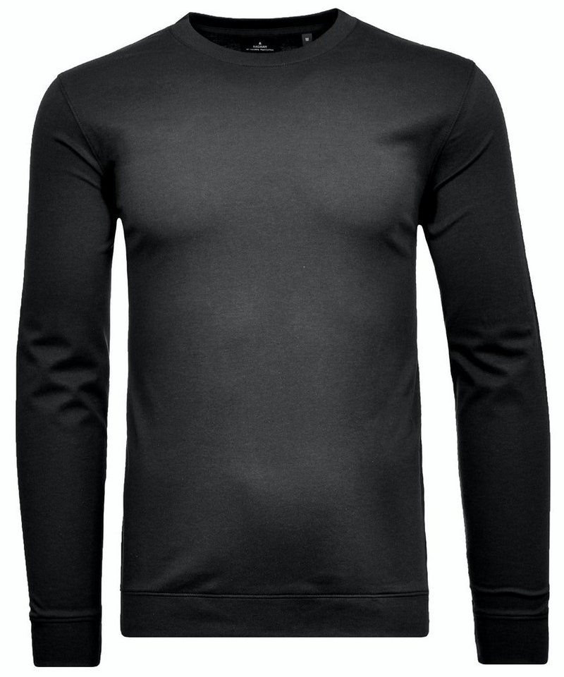 RAGMAN T-Shirt Ragman / He.T-Shirt / Round neck LS with bottom rib von RAGMAN