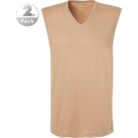 RAGMAN Herren Tanktops beige Baumwolle von RAGMAN